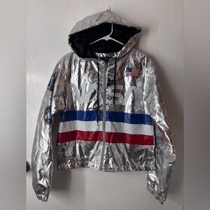 Forever 21 Metallic Silver Jacket